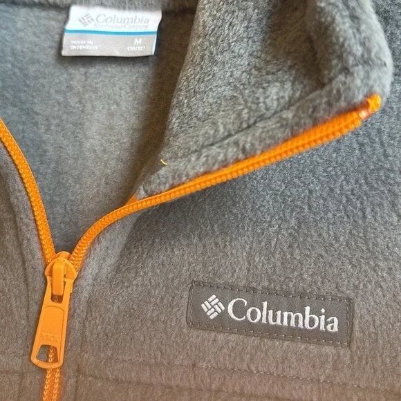 NWOT Columbia boys full zip fleece jacket - M - Picture 7 of 7